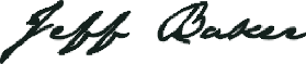 Jeff Baker signature